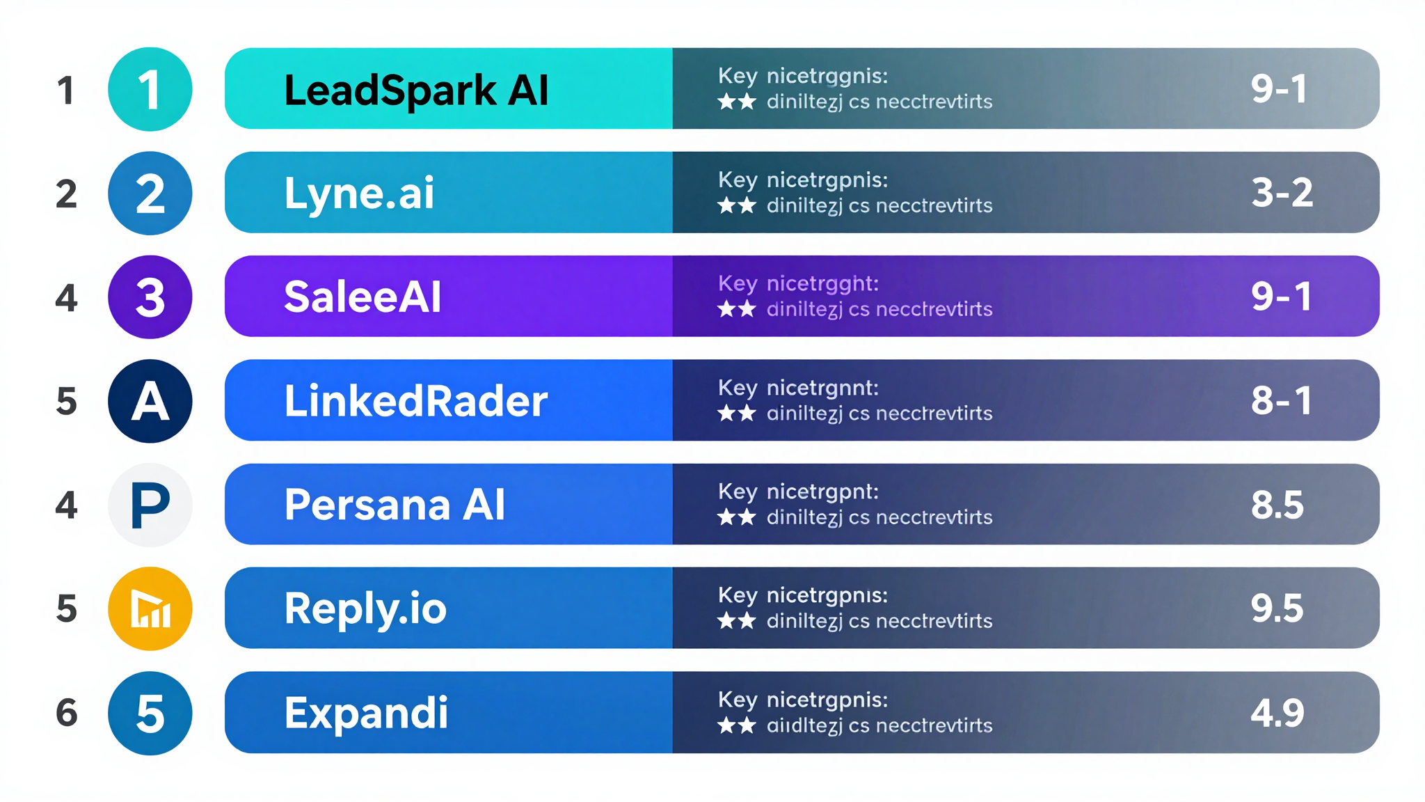 Comparison chart showing strengths of each LinkedIn personalization tool